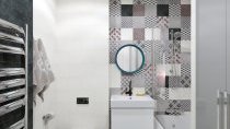 Квартира студия дизайн ванной